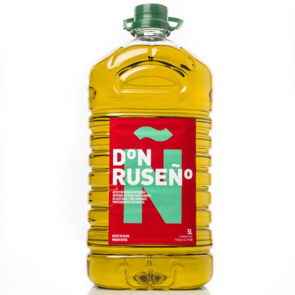 PET 5 litros aceite de oliva virgen extra Don Ruseño